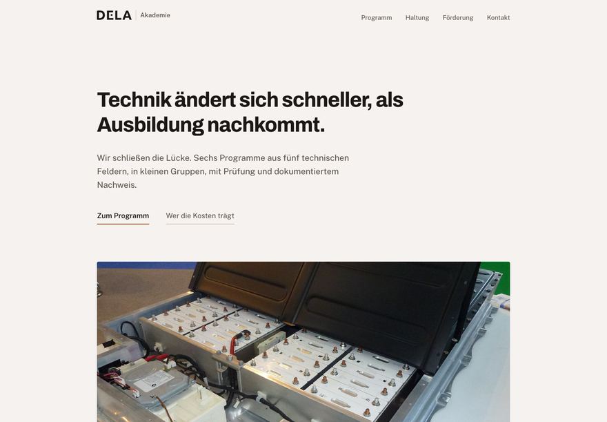 Entwurf 01, Minimal, helle Darstellung