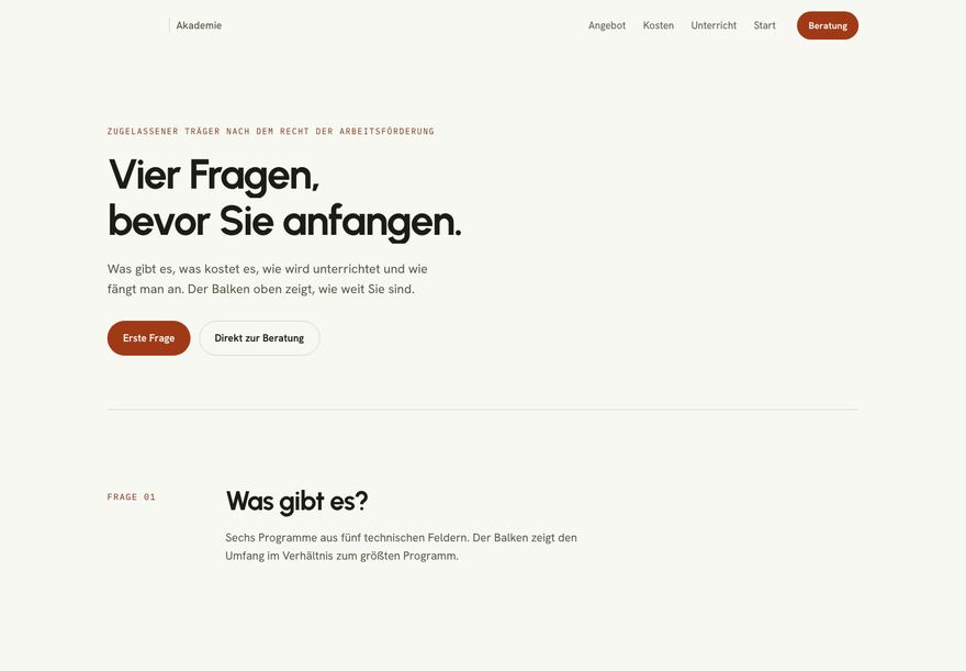 Entwurf 10, Verlauf, helle Darstellung